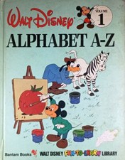 Walt Disney's Alphabet A-Z (Disney's Fun-to-Learn Library #1 / 1983 Hardcover