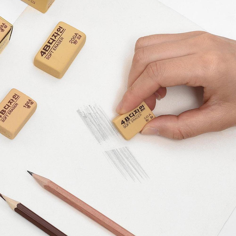 Rubber Pencil Eraser For Art Drawing Writing Office-Nursery School√√