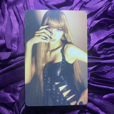 Lisa Alterego BLACKPINK KPOP Idol Goddess Photo Card Beauty Golden