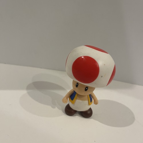 Super Mario Bros Toad PVC Action Figure 2009 Nintendo Toy