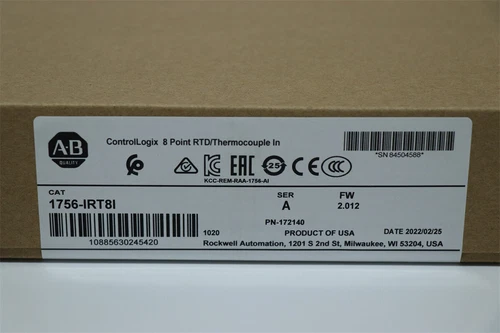 NUOVO! Surplus 1756-IRT8I /B RTD Termocoppia ControlLogix - Foto 2 di 9