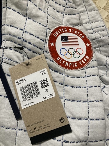 NWT$175 Nike Tech Pack Therma Team USA Olympic Jacket DJ5246-121 Womens Size XL - Picture 4 of 13