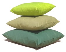 SET 2 PZ CUSCINO ARREDO ITALY IMBOTTITO SALOTTO 50X50 MISTO COTONE VARI COLORI