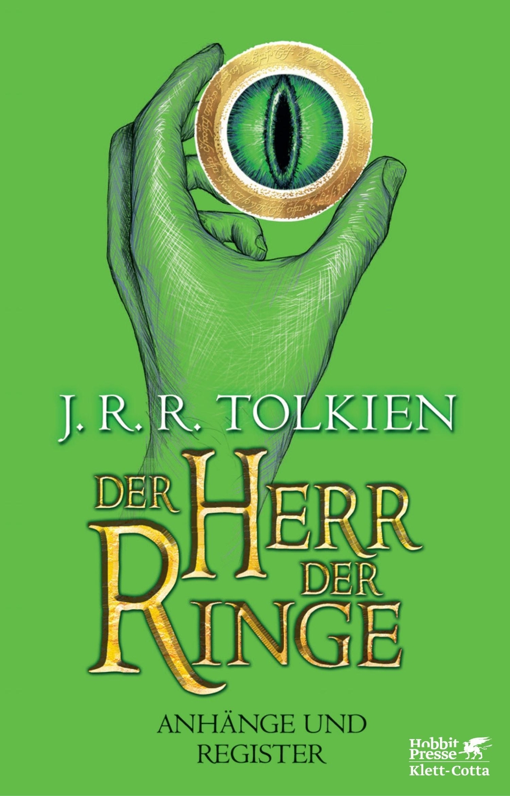 Der Herr Der Ringe - Anhänge Und Register Neuausgabe 2012 J. R. R.