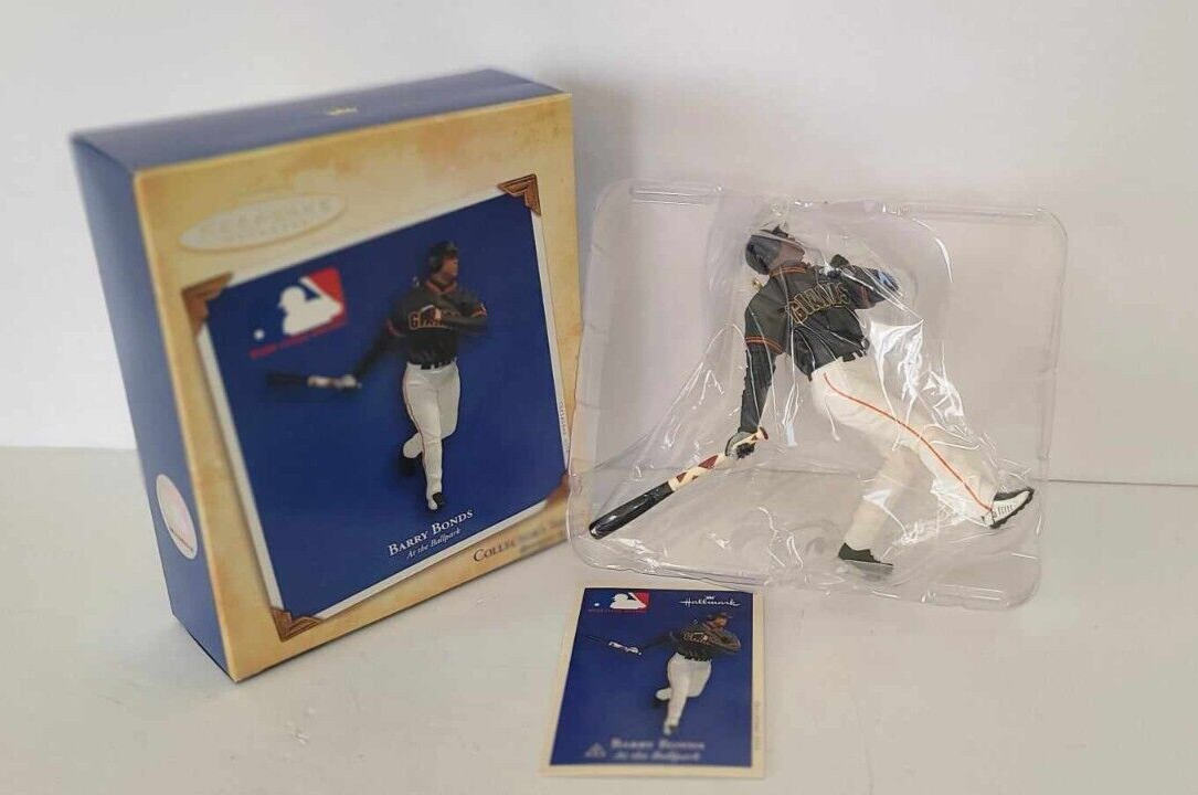 2004~Hallmark Keepsake Ornament~ BARRY BONDS~ At the Ballpark