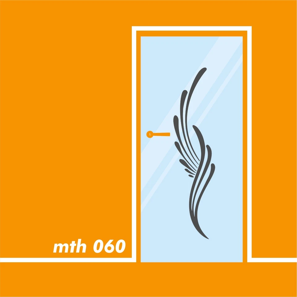 Aufkleber für Glastür Klebefolie Glas selbstklebend Glassticker Milchglasfolie - Bild 4 von 4