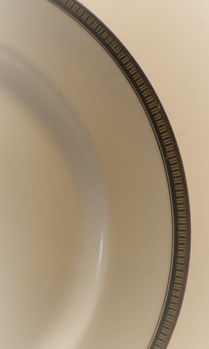 1921-1931 HAVILAND LIMOGES FRANCE 4 DINNER PLATES"REMBRANDT" RARE PATTERN GOLD - Picture 3 of 5