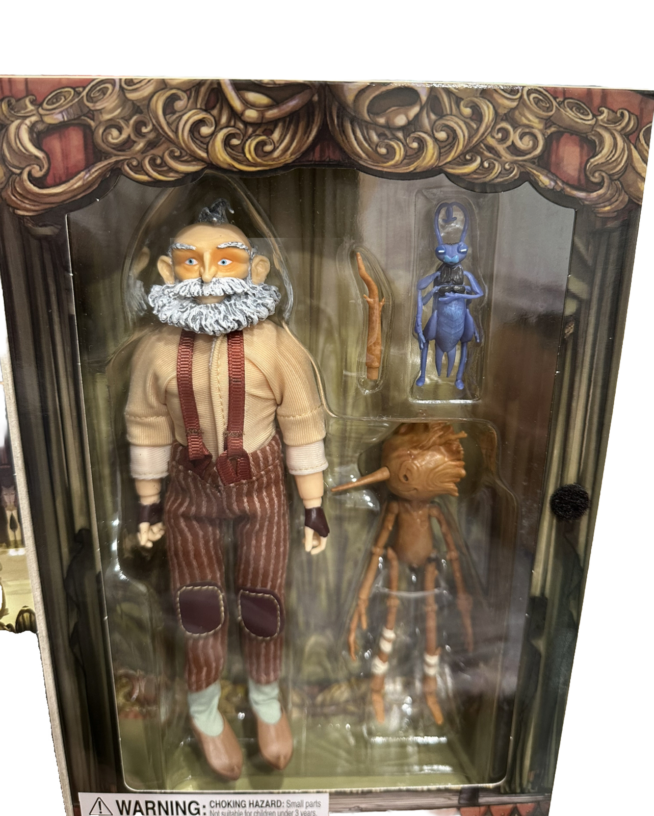 Mego Guillermo del Toro's Pinocchio Action Figure Set of 3 — Sure