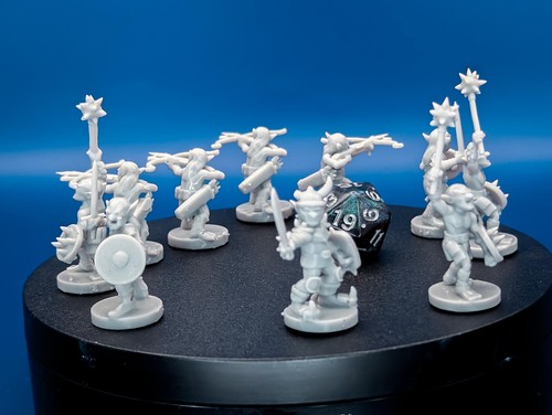 Goblin Starter Set | 10 Miniatures Starter Set 28mm Scale DnD D&D Tabletop Mini - Bild 7 von 10