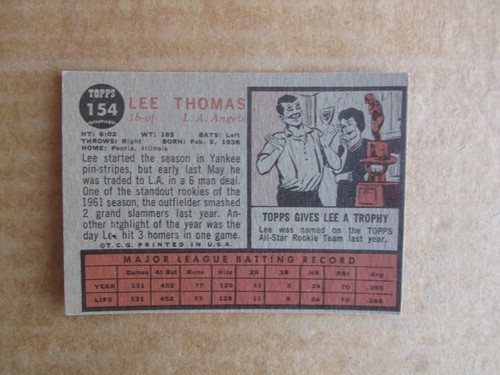 1962 TOPPS BASEBALL SIGNED AUTOGRAPH CARD SINGLES U-PICK CHOOSE UPDATED 7/12 - Picture 59 of 161