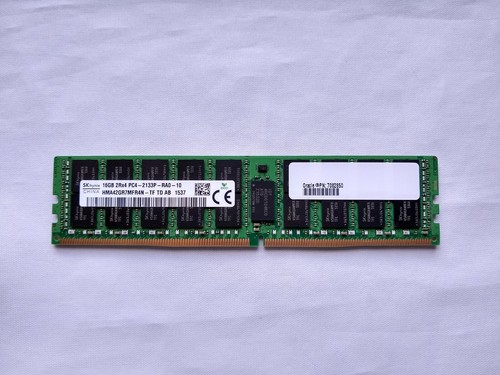 SUN Oracle 7082850 16GB DDR4-2133/2400 DIMM, 2-Rank for T7-1/ T7-2/ M7-8 - Picture 1 of 4