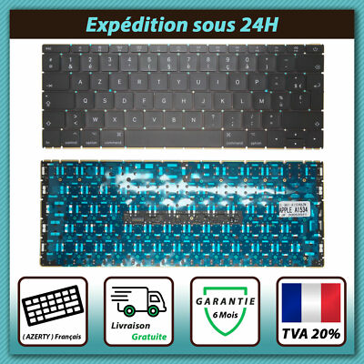 Touche De Clavier MacBook 12" A1534 (2015-2017) - Occasion, Disposition AZERTY