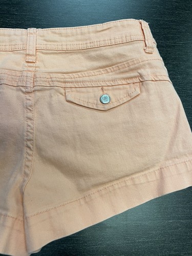 American Rag Cie Women's Juniors Shorts Pink Denim Size 9 Stretch - Picture 4 of 4