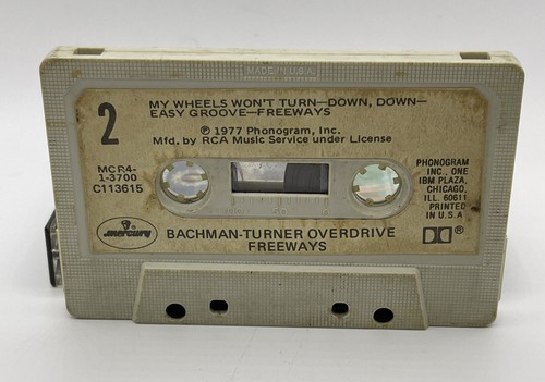 Bachman-Turner Overdrive Freeways Audio Cassette - Picture 4 of 4