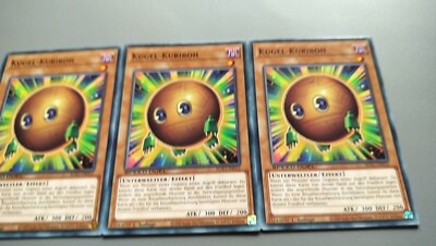 Yu-Gi-Oh! 3x Kugel Kuriboh Sgx1  Common  1.Auflage  Nm