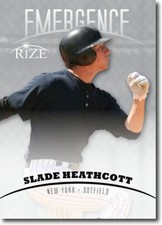 25-Count Lot SLADE HEATHCOTT 2012 Rize Rookie EMERGENCE RCs