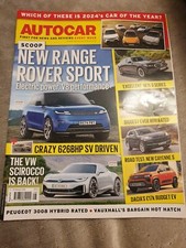 Autocar Auto Car Magazine 21 February 2024 New Range Rover Sport VW Scirocco