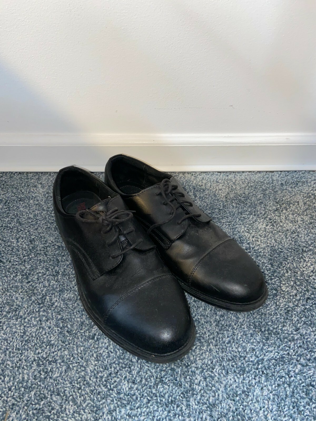 Men's Black Dress Shoes Dexter Comfort Size 10 Gem