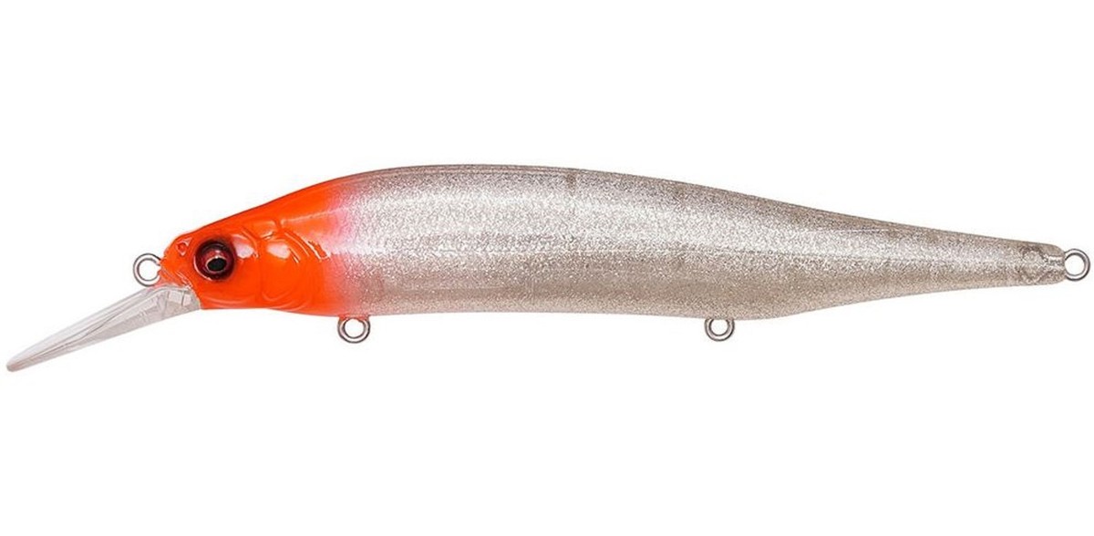 Megabass X-80 Magnum +1 Sinking Lure GLX Shiny Red Head (2396) | eBay