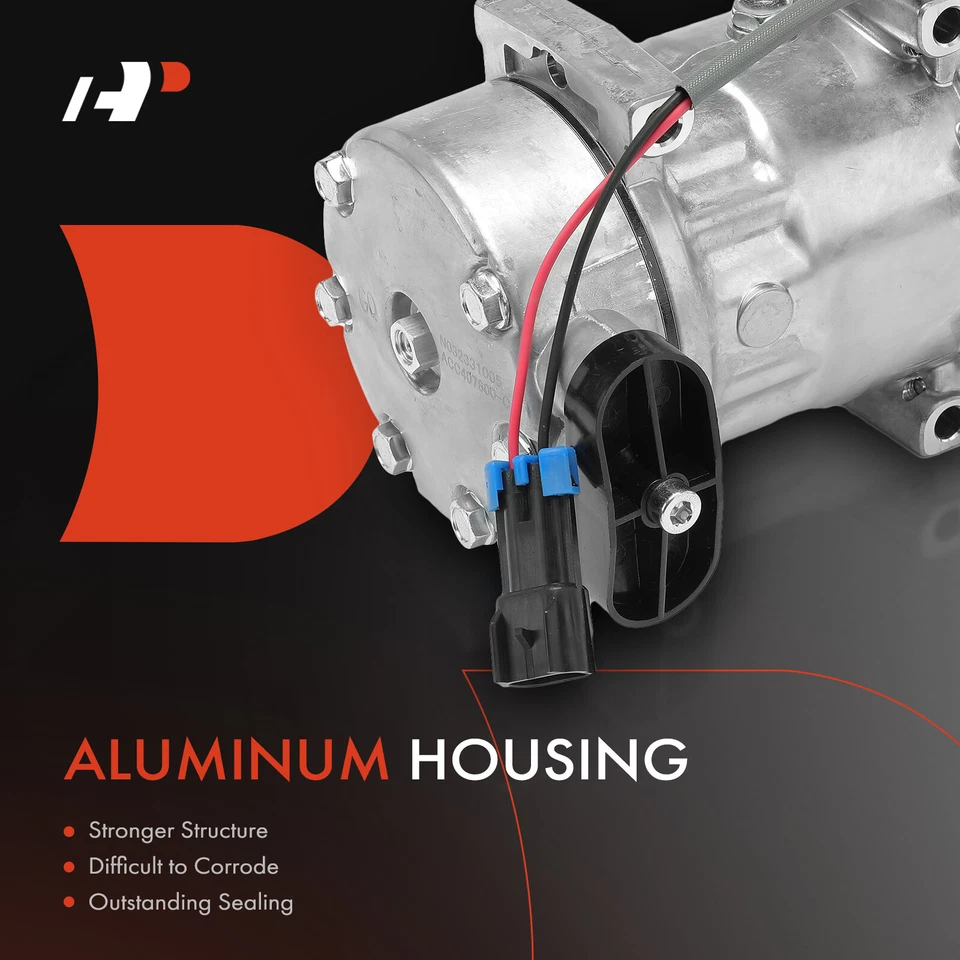 Компрессор кондиционера A-Premium SD7H15 со муфтой для Peterbilt 388 2008-2010 F696003151 - Изображение 3 из 4