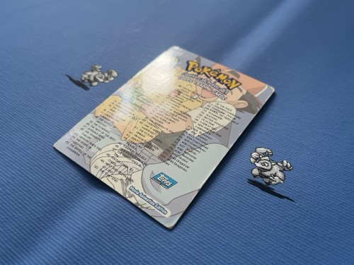 Pokémon Topps Series 1 Foil Checklist Card #01 1999 (RARE) - Picture 7 of 8