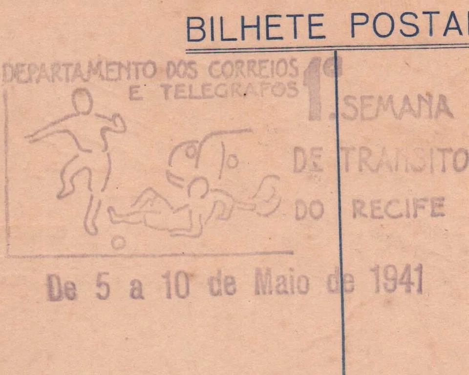 Fútbol Fútbol Brasil 1941 Accidente de tráfico - Recife PE Foto 2 de 4