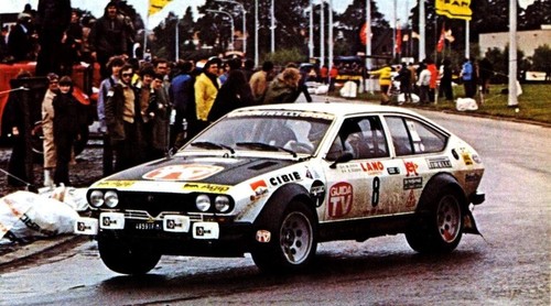 Alfa Romeo Alfetta Turbodelta Jolly Club Rally Ypres 24H 1980 Verini - 1:43 / M4 - Foto 8 di 8