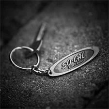 SO-CAL Speed Shop's FAMOUS OVAL LOGO KEY CHAINS