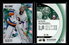 2023-24 Upper Deck Allure Green Rainbow #14 Ilya Sorokin /99