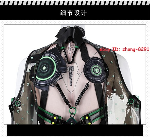 Spiel Stellar Blade Eve Cosplay Overalls komplettes Set Halloween Kostüm Outfit NEU - Bild 11 von 25