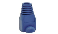 Dolphin Components DC-Boot-BL Blue Assembled Boot Patch Cord (Pack of 100)