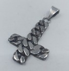 massiv Silber Petruskreuz Anhänger ca. 2,8 x 5,2cm (#164)