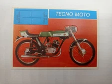 figurina rilievo anni 1970 BAGGIOLI TECNO MOTO SPECIAL CC 50