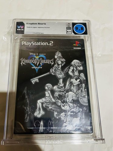 WATA 9.8 A ++ PS2 KINGDOM HEARTS unopened Square Enix Japan Rare - Picture 2 of 4