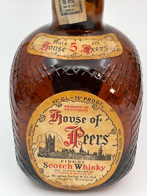 WHISKY HOUSE OF PEERS 5 YEARS OLD FINEST SCOTCH 75cl. 43