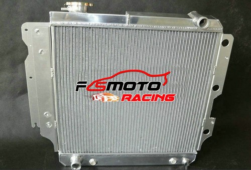Alu Radiatore Per 1987-2006 Jeep Wrangler YJ TJ 2.4/2.5/4.0/4.2L AMC I4 I6 AT/MT - Imagen 1 de 6