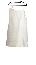 Everlane White Linen Apron Dress Size Small.