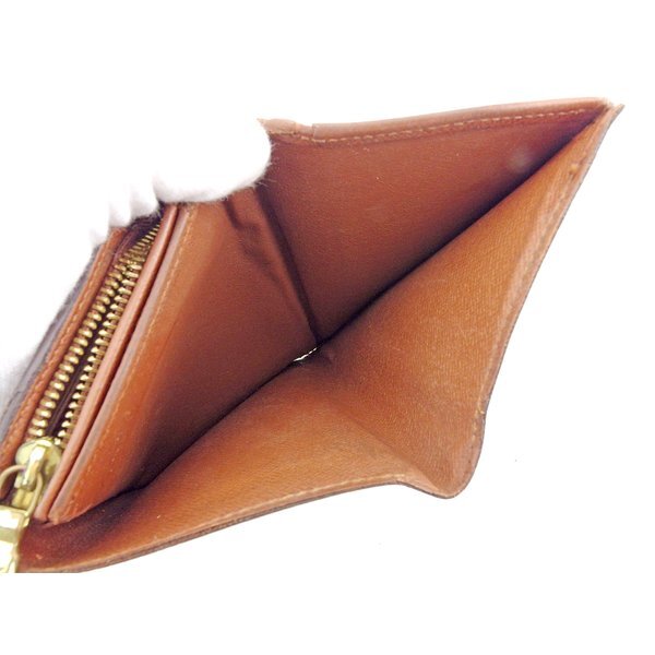 LOUIS VUITTON L -shaped zipper wallet in half -fold USED B1028 | eBay