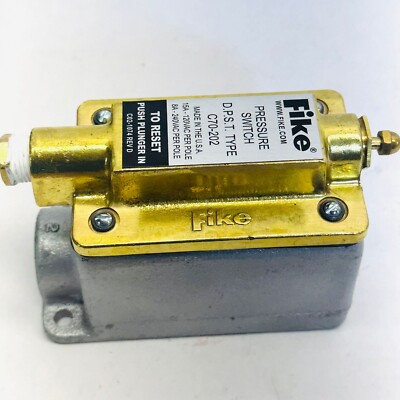 FIKE FIRE DETECTION PRESSURE SWITCH C70-202 | eBay