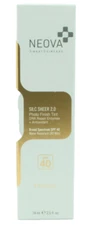 NEOVA Sheer 2.0 Photo Finish Tint+Antioxidant SPF40 2.5 oz /74 ml *NIB 10.2026