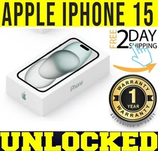 APPLE IPHONE 15  - 256GB BLACK (FACTORY UNLOCKED) ✅NEVER ACTIVATED✅ ❖SEALED❖