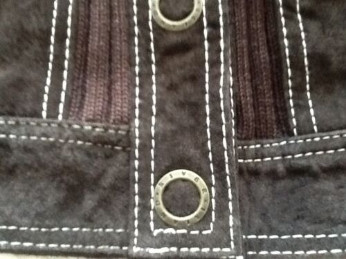 River Island Suede and Wool Brown Cardigan Jacket - Size 8 - BNWT RRP £49.99 - Picture 6 of 9