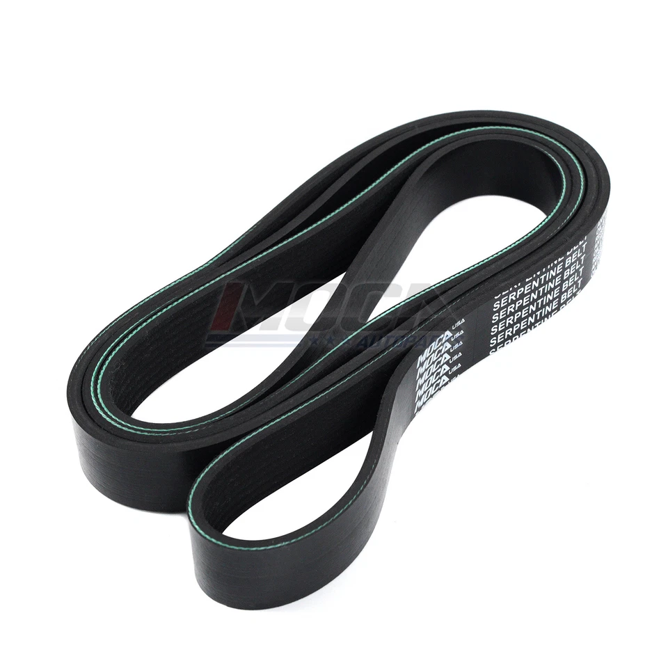 Cinturón serpentino EPDM 8PK2075 para Dodge W250 W350 D250 D350 1989-1993 5,9 L OHV Foto 4 de 4