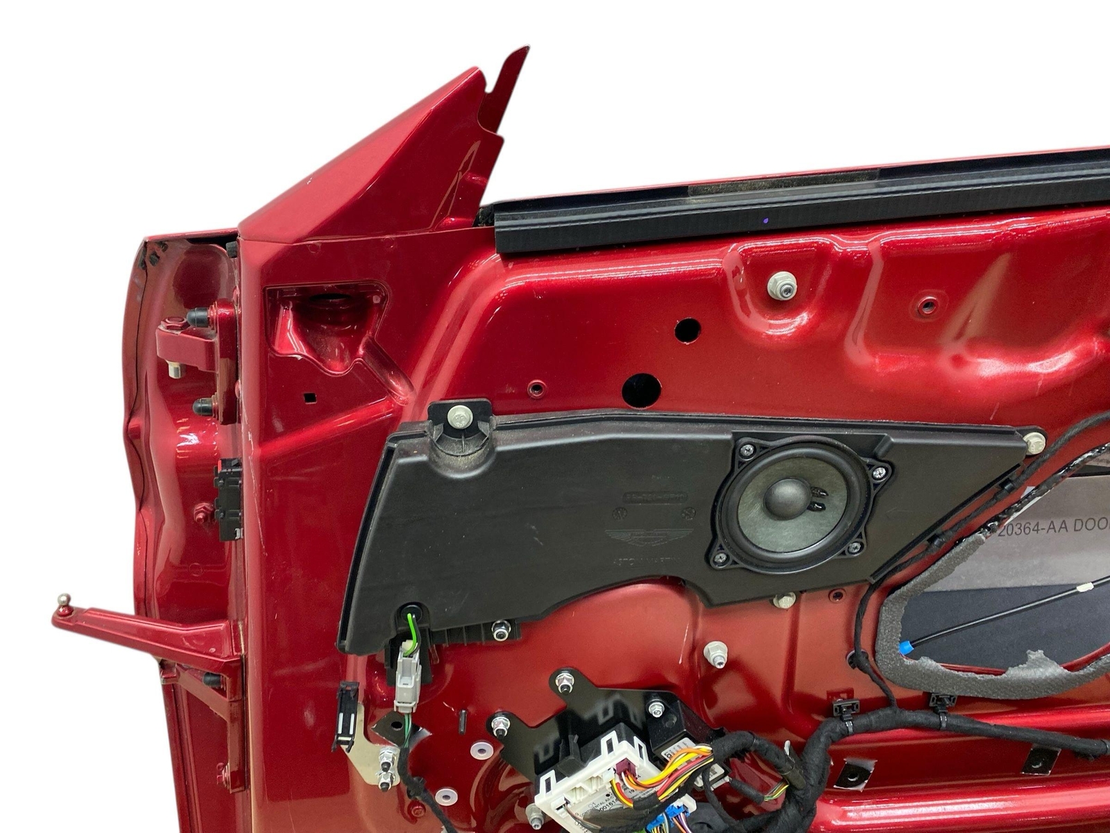 2019-2023 ASTON MARTIN VANTAGE RIGHT DOOR ASSEMBLY W/O GLASS | SUFFOLK RED (USR)