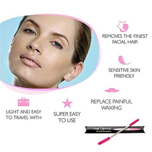 3-Pack Q*Stick Spring Facial Hair Remover Threading Beauty Tool Smooth Epilator - Picture 3 of 6