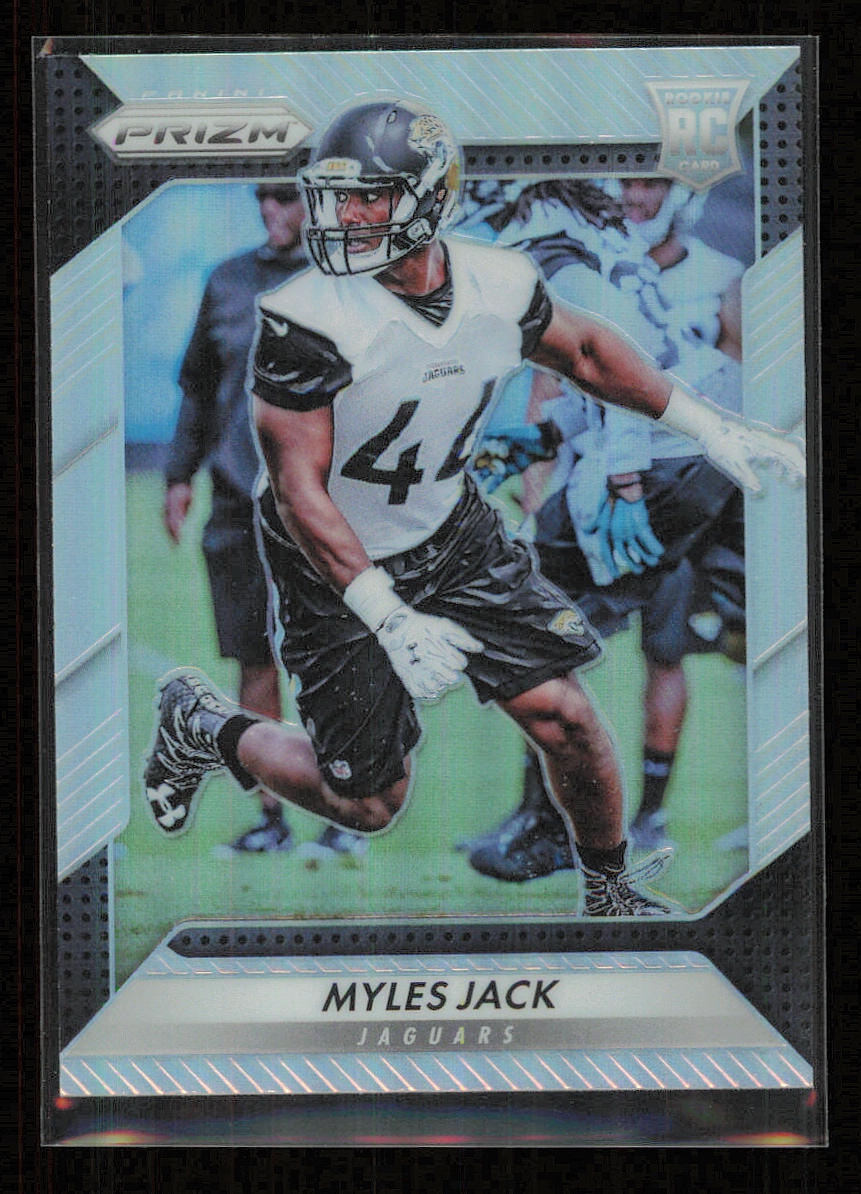 Myles Jack 2016 Panini Prizm RC Rookie Silver Prizm #295 Jacksonville Jaguars