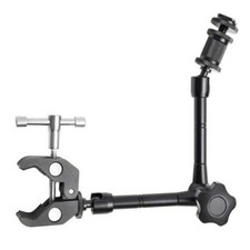 11" Aluminum Articulating Magic Arm w/ Super Clamp For Camera LCD Monitor Studio