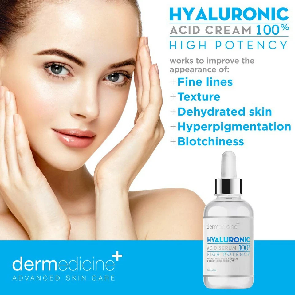 Suero 100 % puro ácido hialurónico suero antienvejecimiento hidratación e hidratación para Y... Foto 3 de 4