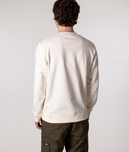 Kenzo Paris Mens Tiger Seasonal 2 Embroidered Logo Sweatshirt Cream RRP £285 - Picture 3 of 10