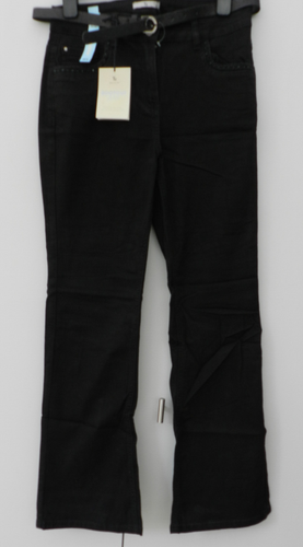 #8 TU Black Bootcut Style Jeans With Studs Size 12 Short - Inside Leg 28" BNWT